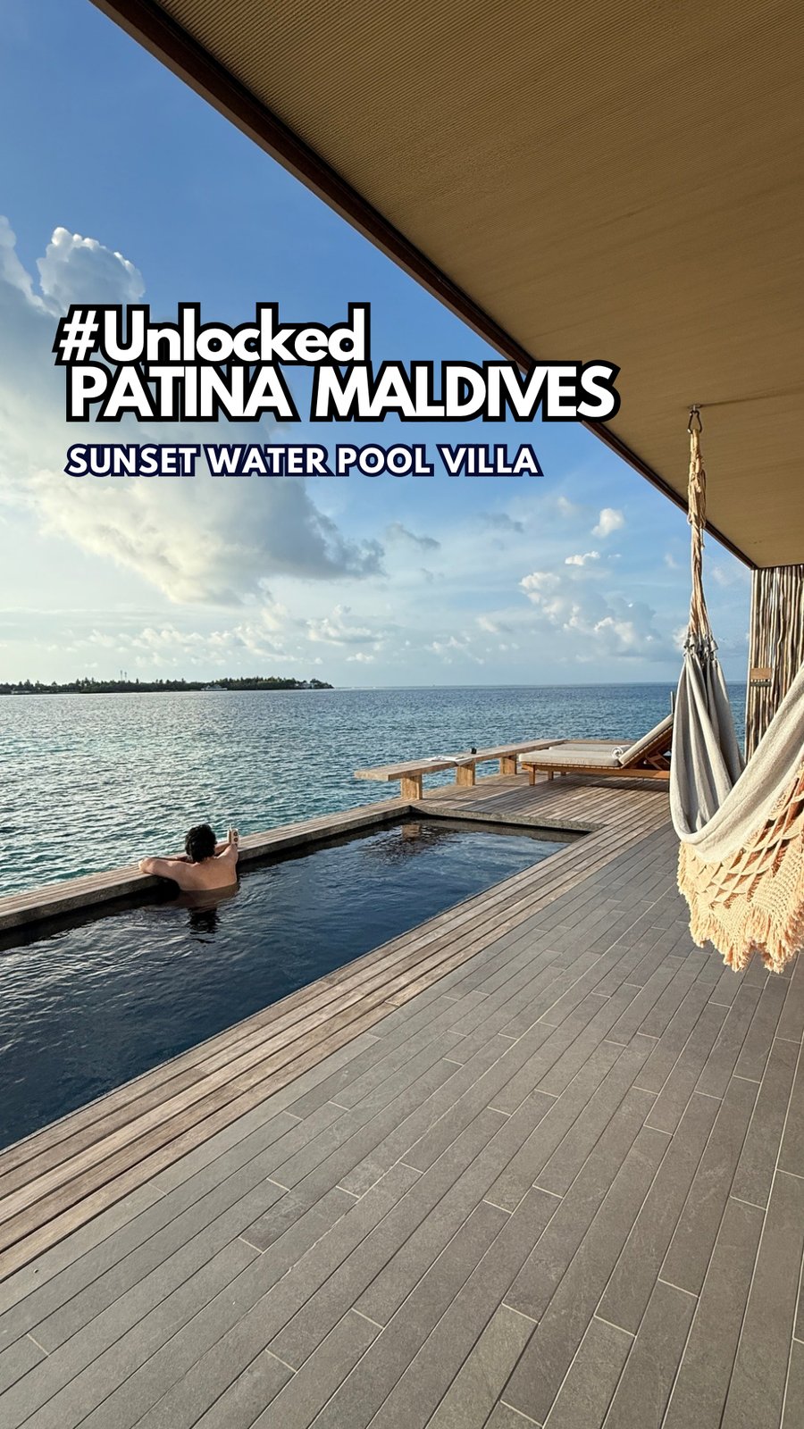 Unlocked - Patina Maldives Sunset Water Pool Villa